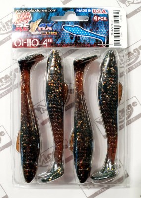 RELAX OHIO 4"(10cm) - kol. S092 (op. 4szt) [OH4-S092-B]