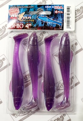 RELAX OHIO 4"(10cm) - kol. S319 (op. 4szt) [OH4-S319-B]