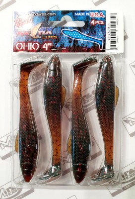 RELAX OHIO 4"(10cm) - kol. S298 (op. 4szt) [OH4-S298-B]