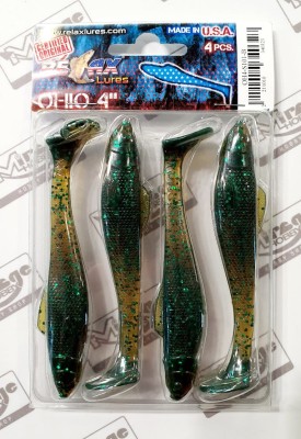 RELAX OHIO 4"(10cm) - kol. S101 (op. 4szt) [OH4-S101-B]