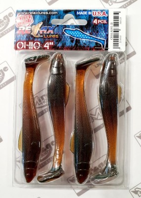RELAX OHIO 4"(10cm) - kol. S091 (op. 4szt) [OH4-S091-B]