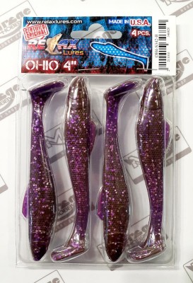 RELAX OHIO 4"(10cm) - kol. S342 (op. 4szt) [OH4-S342-B]