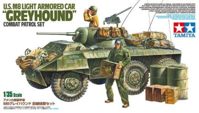 TAMIYA 25196 1:35 Us M8 Greyhound Combat Patrol