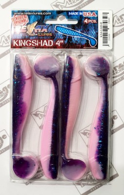 RELAX KINGSHAD 4"(10cm) - kol. L600 (op. 4szt) [KS4-L600-B]