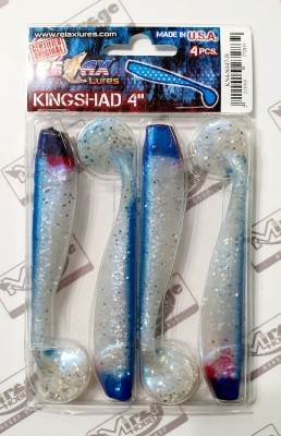 RELAX KINGSHAD 4"(10cm) - kol. S047 (op. 4szt) [KS4-S047-B]