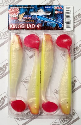RELAX KINGSHAD 4"(10cm) - kol. S030R (op. 4szt) [KS4-S030R-B]