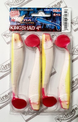 RELAX KINGSHAD 4"(10cm) - kol. S005R (op. 4szt) [KS4-S005R-B]