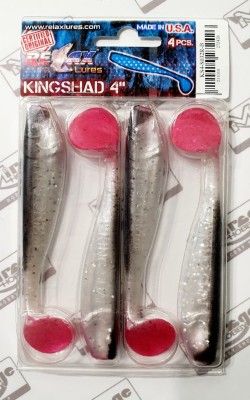 RELAX KINGSHAD 4"(10cm) - kol. S032R (op. 4szt) [KS4-S032R-B]
