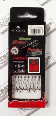 PRZYPON MIKADO METHOD FEEDER Z IGŁĄ #6 0,28mm NYLON [HMFB11I-6] 