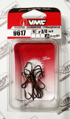 KOTWICA VMC 9617 BZ nr 3/0 HACZYK POTRÓJNY (op. 5szt) 