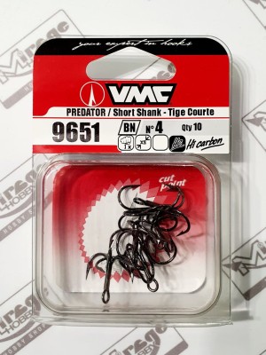 KOTWICA VMC 9651 BN nr 4 HACZYK POTRÓJNY (op. 10szt)