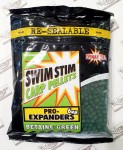 PELLET DYNAMITE BAITS SWIM STIM PRO-EXPANDERS 6mm 300g BETAINE GREEN [SMDY423]