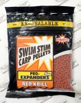 PELLET DYNAMITE BAITS SWIM STIM PRO-EXPANDERS 4mm 300g RED KRILL [SMDY424]