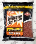 PELLET DYNAMITE BAITS SWIM STIM PRO-EXPANDERS 6mm 300g RED KRILL [SMDY425]