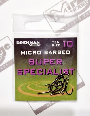 DRENNAN HACZYKI SUPER SPECIALIST (Micro Barbed) #10 (op. 10szt) [HESS010]