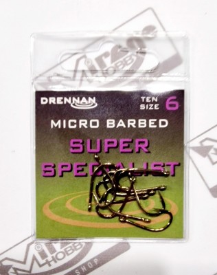 DRENNAN HACZYKI SUPER SPECIALIST (Micro Barbed)  #6 (op. 10szt) [HESS006]