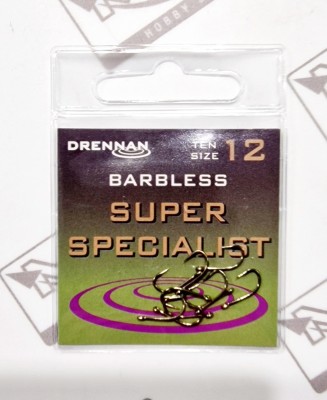 DRENNAN HACZYKI SUPER SPECIALIST (barbless) #12 (op. 10szt) [HESU012]