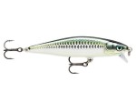 WOBLER RAPALA FLAT RAP 8cm/7g F - Bleak (FLR8-BLK) [32946]