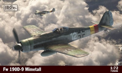 IBG 72536 1:72 Focke-Wulf Fw 190D-9 Mimetall