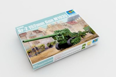 TRUMPETER 02338 1:35 Soviet Br-2 152mm Gun M1935