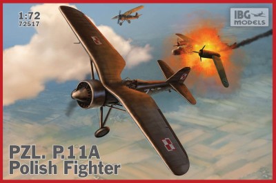 IBG 72517 1:72 PZL P.11a Polish FIGHTER