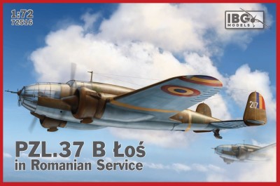 IBG 72516 1:72 PZL.37B Łoś in Romanian Service
