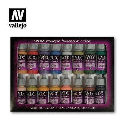 VALLEJO 72290 Extra Opaque Colors [PAINT SET]