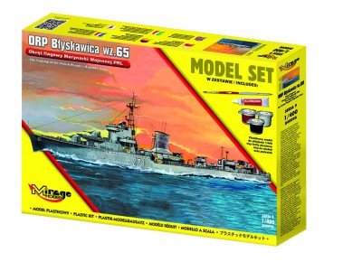 MIRAGE 840096 1:400 ORP Błyskawica wz.65 [MODEL SET]