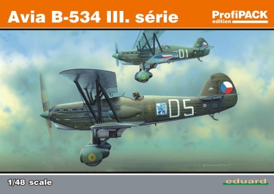 EDUARD 8191 1:48 Avia B-534 III. serie (Reedition) [PROFIPACK edition]