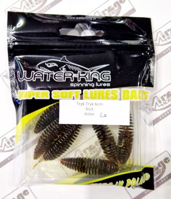 WATER KING TRYK TRYK 6cm - KOLOR nr 20 (op. 6szt) 