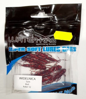 WATER KING WIDELNICA 5cm - KOLOR nr 12 (op. 8szt) 