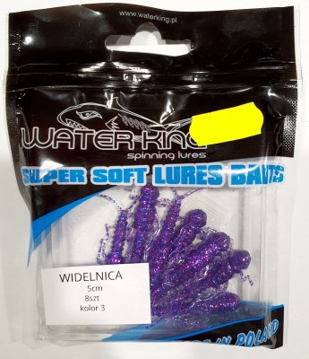 WATER KING WIDELNICA 5cm - KOLOR nr  3 (op. 8szt) 