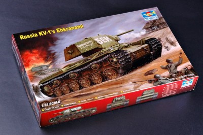 TRUMPETER 00357 1:35 Russia KV-1's EHKRANAMI