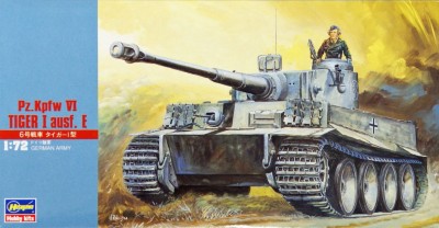 HASEGAWA MT08 1:72 Pz.Kpfw VI Tiger I Ausf. E