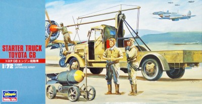 HASEGAWA MT17 1:72 Starter Truck Toyota GB