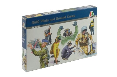 ITALERI 1246 1:72 Nato Pilots and Ground Crew