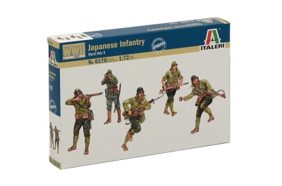 ITALERI 6170 1:72 FIGURKI  WWII Japanese Infantry 