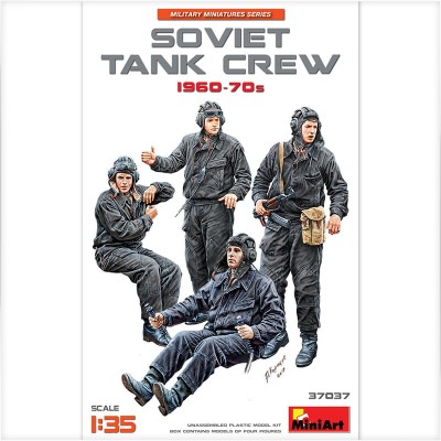 MINIART 37037 1:35 Soviet Tank Crew 60-70s