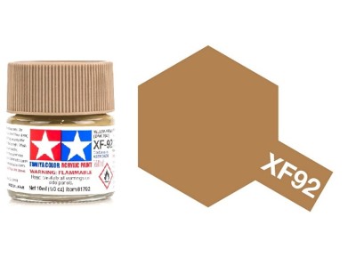 TAMIYA Acrylic 81792 XF-92 YELLOW-BROWN DAK 1941 (10ml) [MATT]