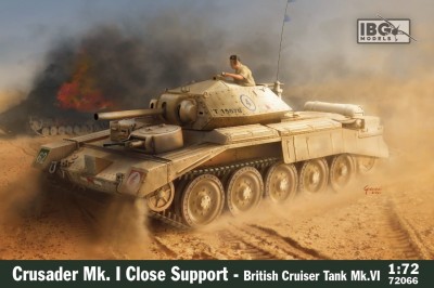 IBG 72066 1:72 Crusader Mk.I Close Support British Cruiser Tank Mk.VI
