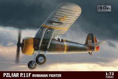 IBG 72521 1:72 PZL / IAR P.11F Romanian Fighter