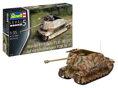 REVELL 03292 1:35 Marder I on FCM 36 base