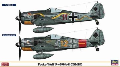 HASEGAWA 01904 1:72 Focke-Wulf Fw190A-8 Combo