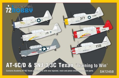 SPECIAL HOBBY 72450 1:72 US Plane AT-6C/D & SNJ-3/3C Texan ‘Training to Win’