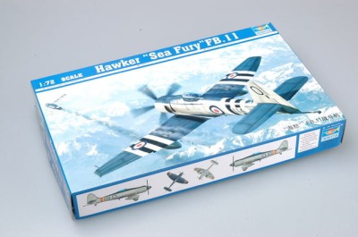 TRUMPETER 01631 1:72 Hawker "Sea Fury" FB.11 