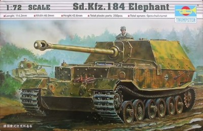 TRUMPETER 07204 1:72 Sd.Kfz.184 Elephant