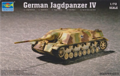 TRUMPETER 07262 1:72 German Jagdpanzer IV 