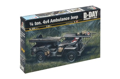 ITALERI 0326 1:35 1/4 ton. 4x4 AMBULANCE JEEP