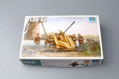 TRUMPETER 02311 1:35 German WWII Anti-Aircraft Gun FLAK 43 (3,7cm)