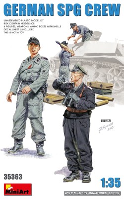 MINIART 35363 1:35 German SPG Crew